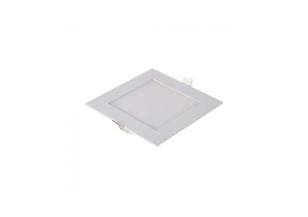 Downlight à panneau LED Premium 18 W - Carré Blanc