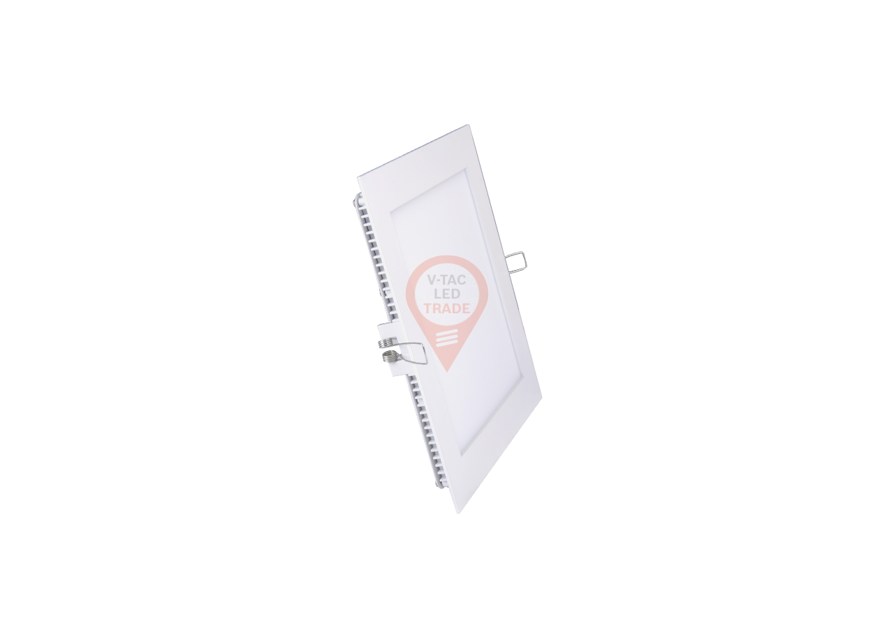 Downlight à panneau LED Premium 24 W - Carré Blanc Chaud