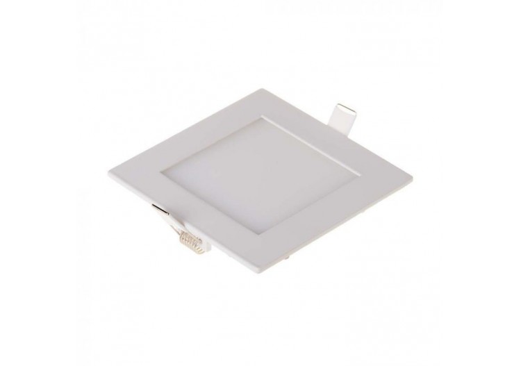 Downlight LED Premium 3W - Carré Blanc Chaud