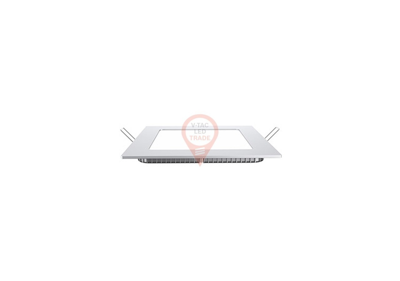 Panneau Downlight LED Premium 6W - Carré Blanc Chaud