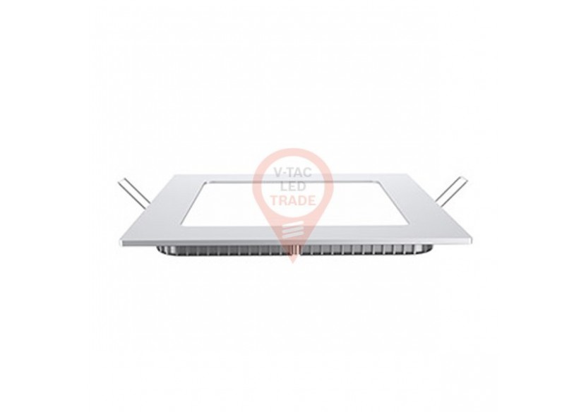 Panneau Downlight LED Premium 6W - Carré Blanc Chaud Panneau Downlight LED Premium 6W - Carré Blanc Chaud