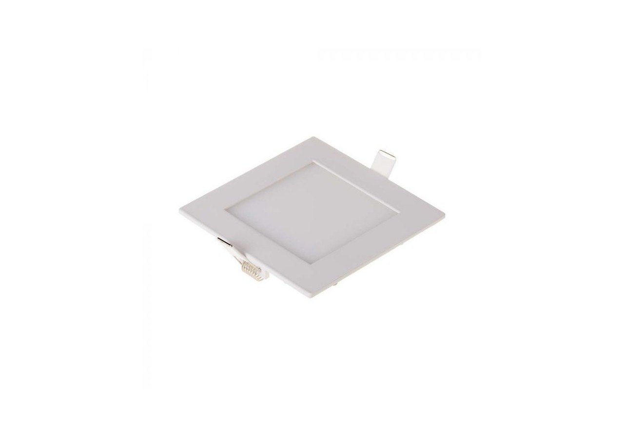 Downlight à panneau LED Premium 6 W - Carré Blanc