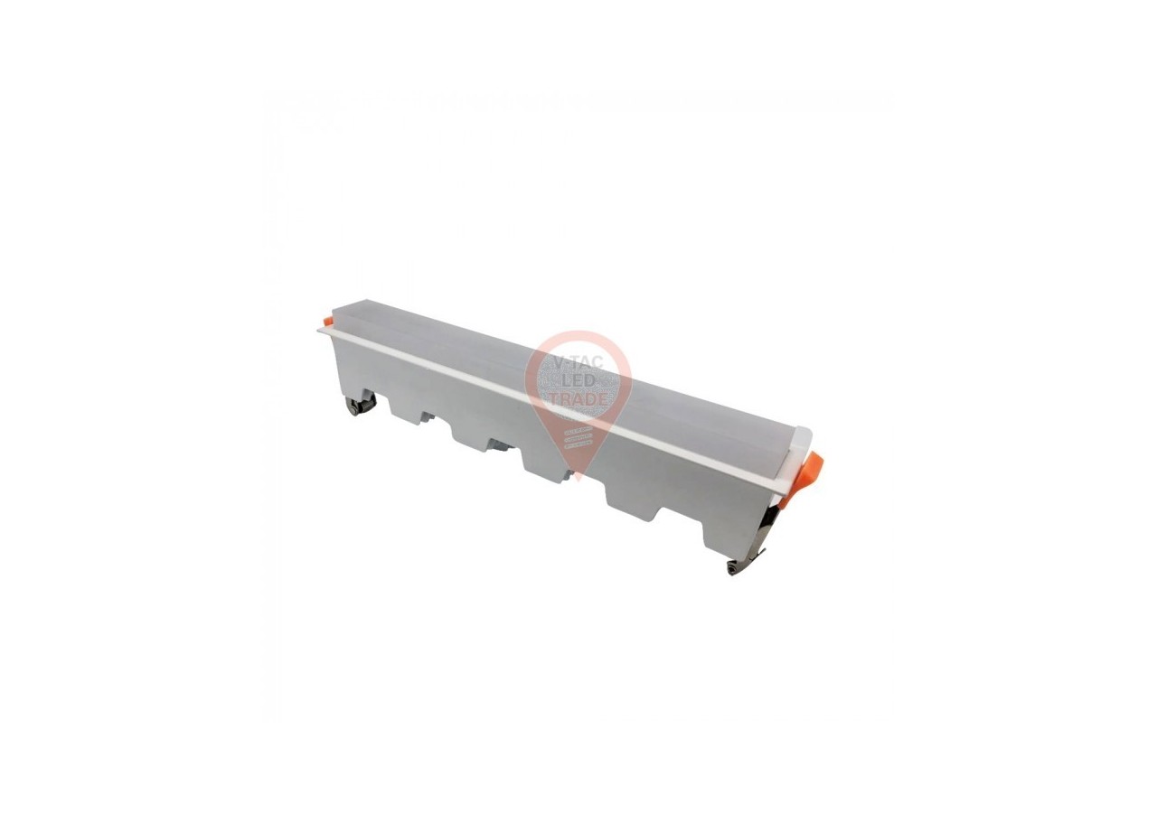 Luminaire Linéaire LED 20W Corps Blanc Blanc
