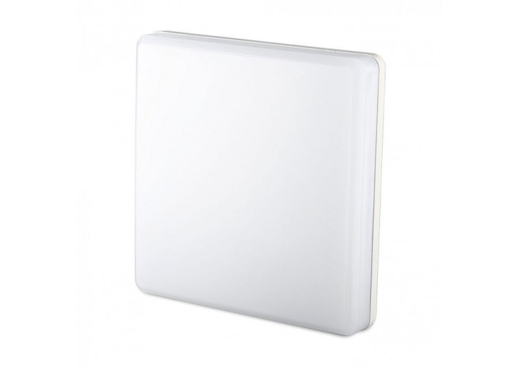 Plafonnier LED 15W SAMSUNG CHIP Carré sans cadre 6400K IP44 120LM/W
