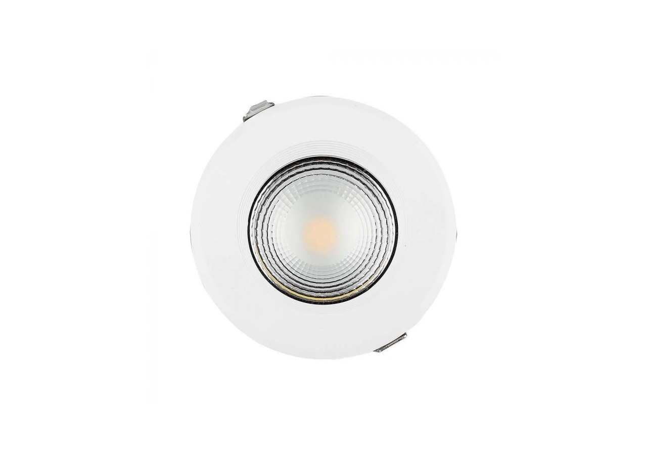 Downlight LED COB 30W Rond Blanc Naturel