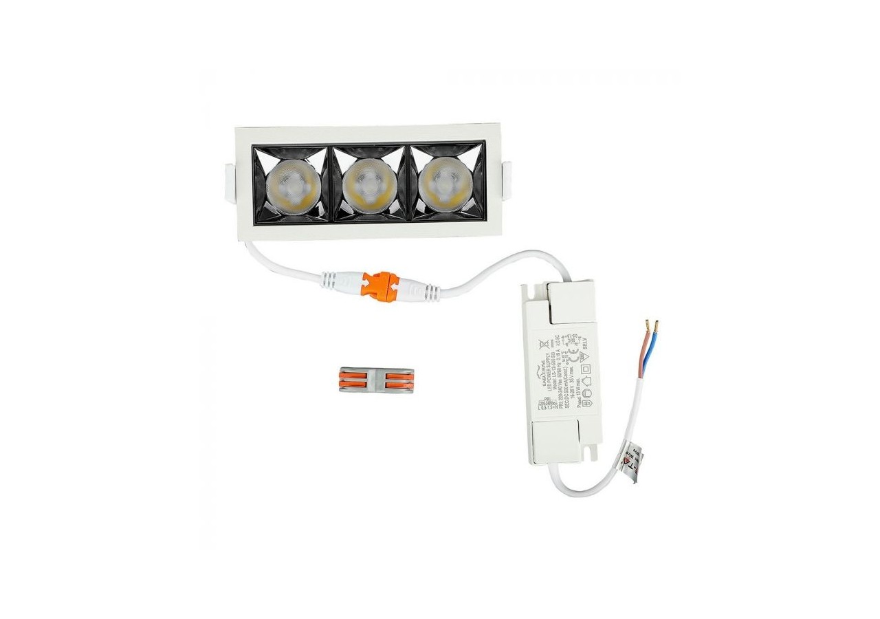 Downlight LED SAMSUNG Chip 12W SMD Réflecteur 12° 5700K