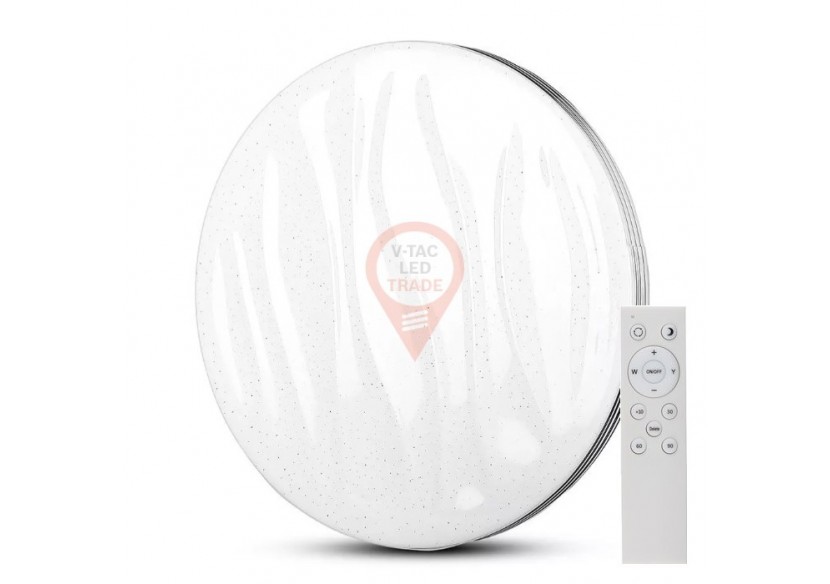 Dôme lumineux design LED 40 W, 3 en 1, télécommande, intensité variable, onde ronde