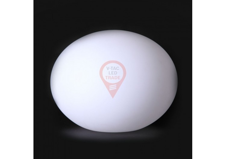 Boule lumineuse ovale LED RVB 20*14CM