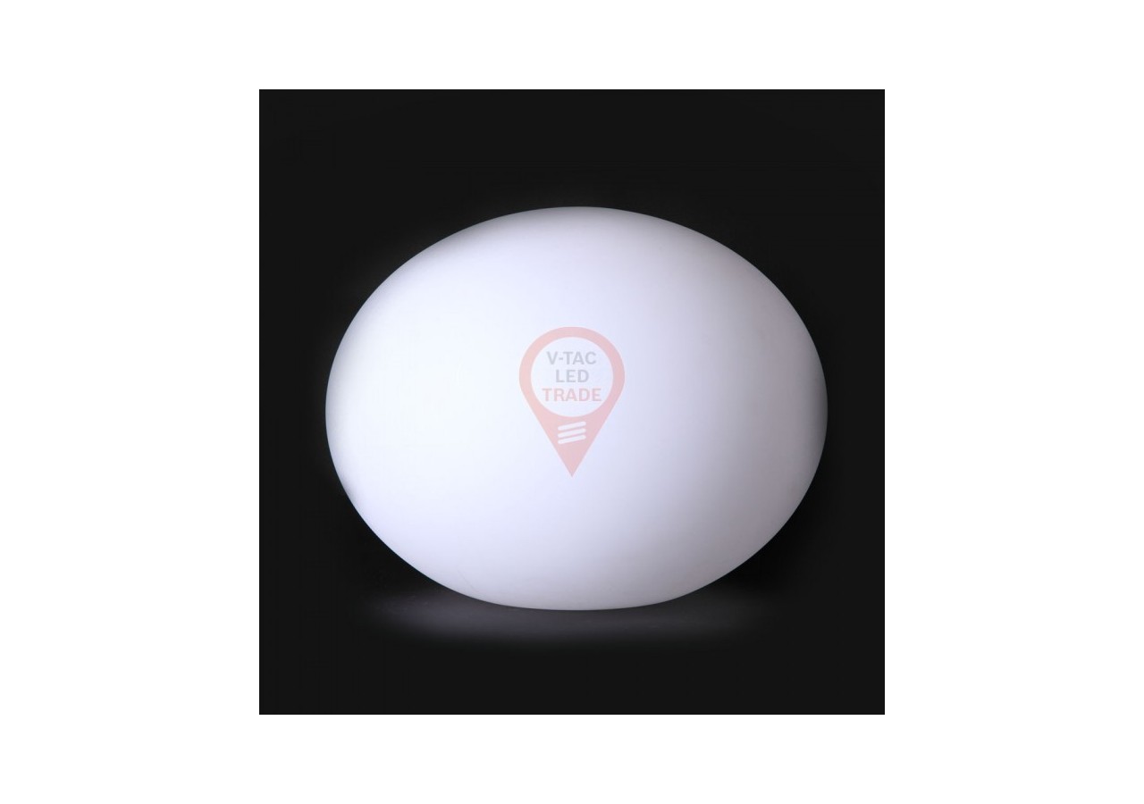 Boule lumineuse ovale LED RVB 20*14CM