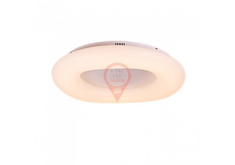 Suspension 22W Ronde Surface à Couleur Changeante Gradable Blanc D:300