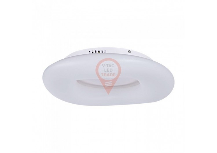 Suspension 32W Ronde Surface à Couleur Changeante Intensité Variable Blanc