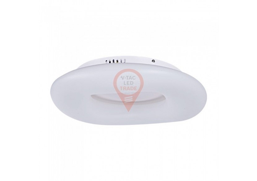 Suspension 32W Ronde Surface à Couleur Changeante Intensité Variable Blanc