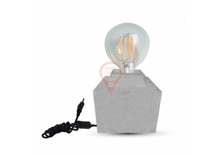 Lampe de Table E27 Béton