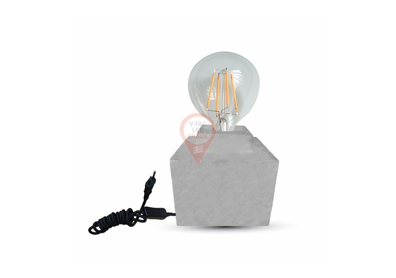 Lampe de Table E27 Béton