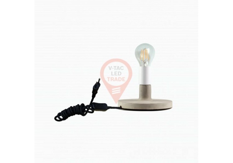 Lampe de Table E27 Béton