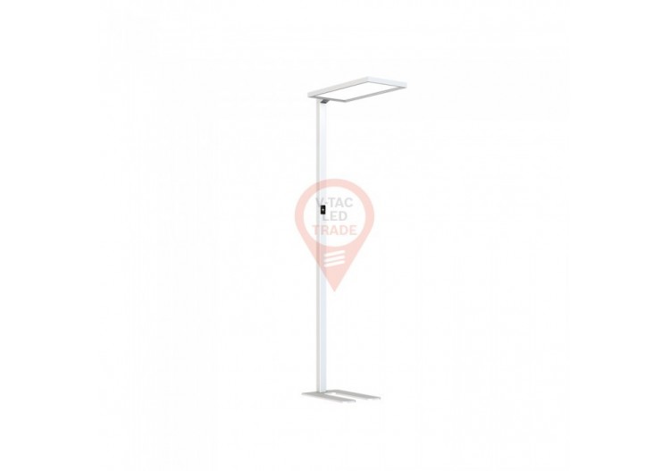 Lampadaire LED 80W Gradation Tactile Haut/Bas Blanc 4000K