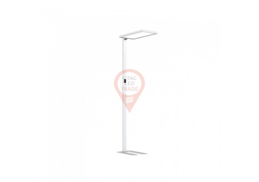 Lampadaire LED 80W Gradation Tactile Haut/Bas Blanc 4000K