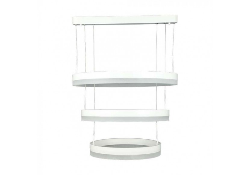 Lustre à lumière douce 92W, intensité variable, blanc 3000K