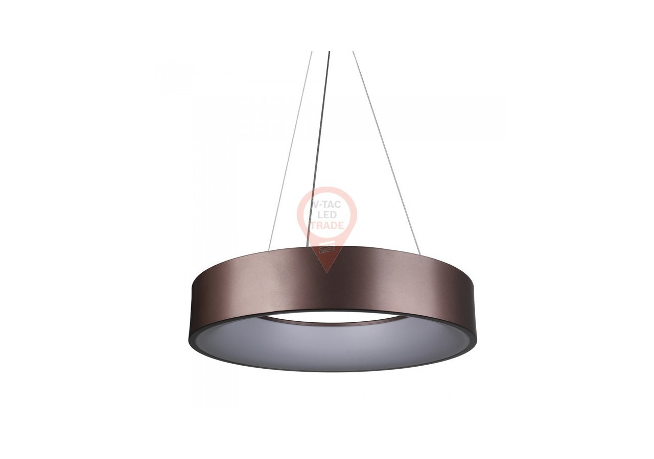 Café 3000K de lumière pendante lisse de surface de 30W LED Dimmable