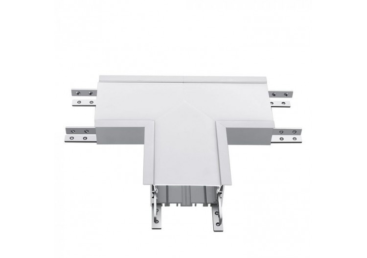 Connecteur en forme de T 12 W, corps blanc, 4 000 K