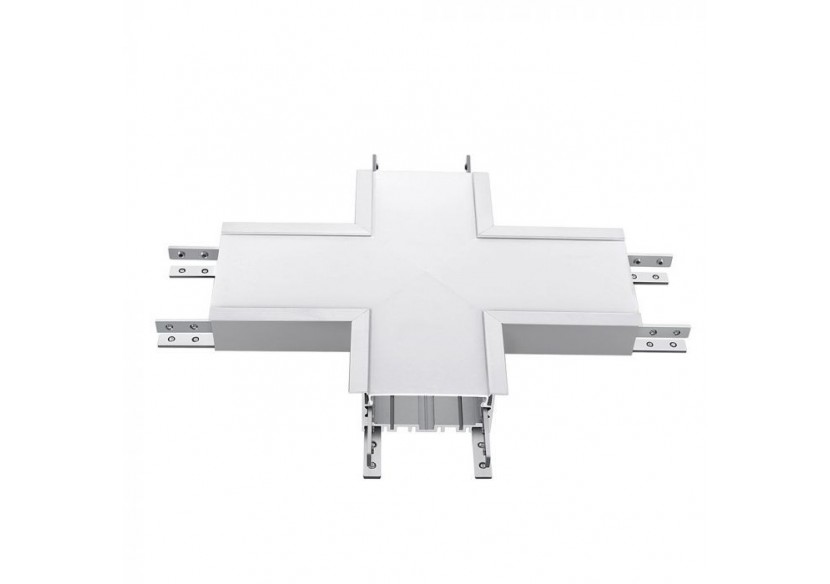 Connecteur en forme de X 16 W, corps blanc, 4 000 K