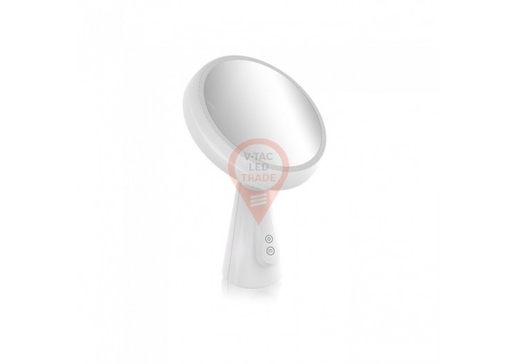 Lampe de miroir rechargeable LED 5W, intensité variable, 3000K