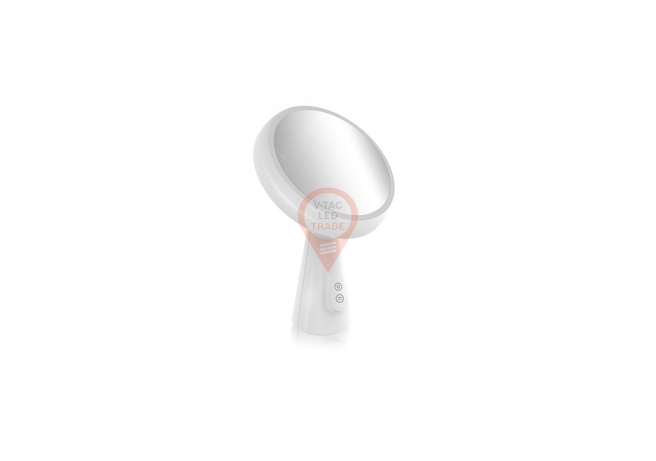 Lampe de miroir rechargeable LED 5W, intensité variable, 3000K