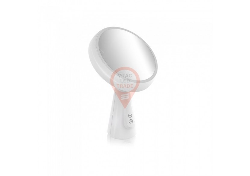 Lampe de miroir rechargeable LED 5W, intensité variable, 3000K