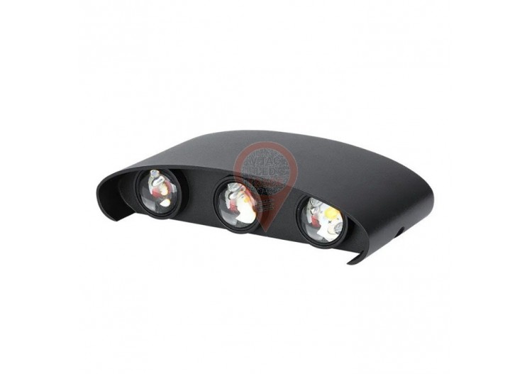 Applique LED 5W 3000K Sable Noir