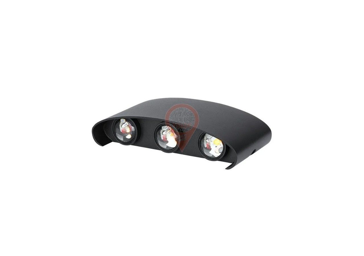 Applique LED 5W 3000K Sable Noir