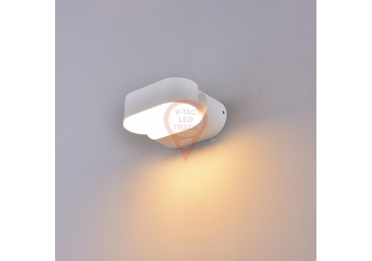 Applique Murale LED 6W Corps Blanc IP65 Mobile Blanc Naturel