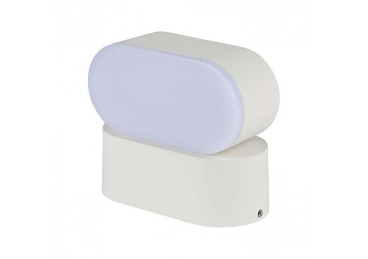 Applique Murale LED 5W Corps Blanc IP65 Mobile 4000K