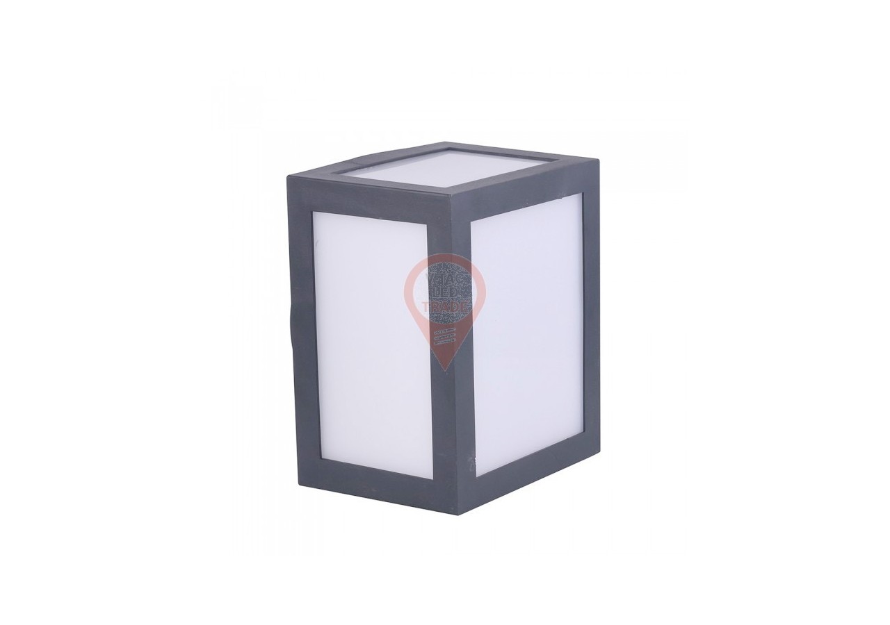 Applique Murale LED 12W Corps Gris Lumière Blanche