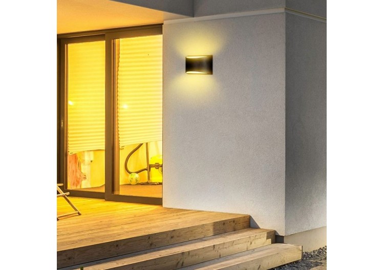 Applique LED 10W Bridgelux Chip Corps Noir 4000K