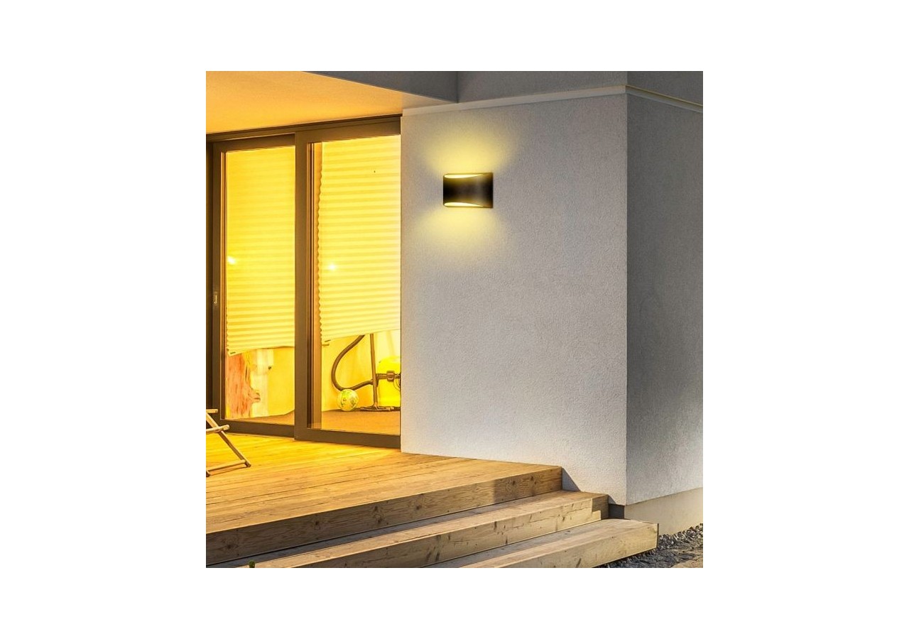 Applique LED 10W Bridgelux Chip Corps Noir 4000K