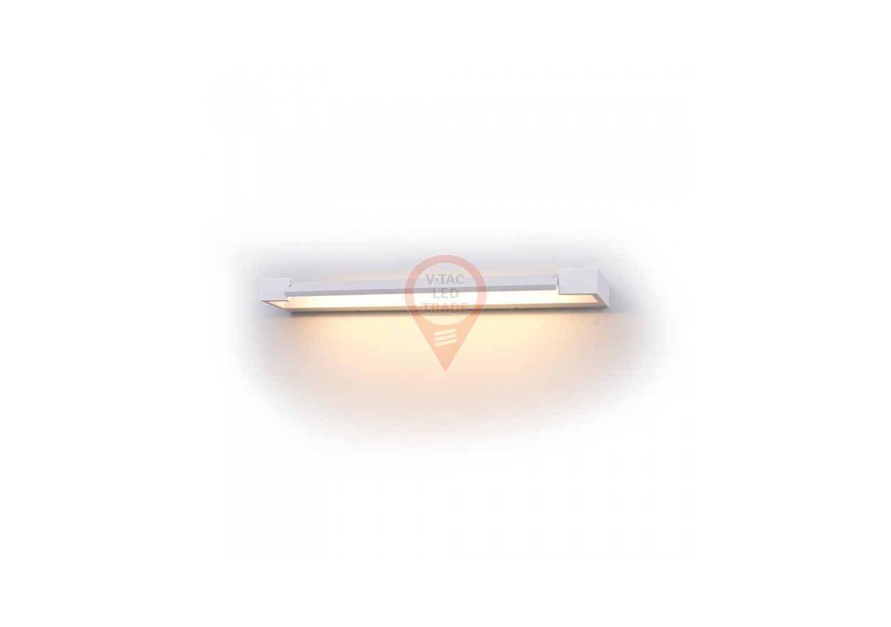 Applique LED 18W Corps Blanc IP44 4000K