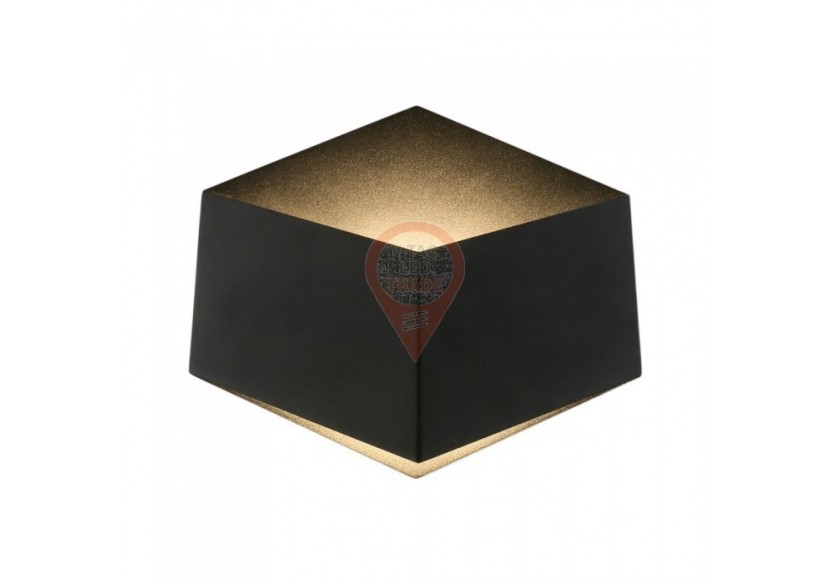 Applique 3W avec puce Bridglux Corps Noir Blanc Chaud