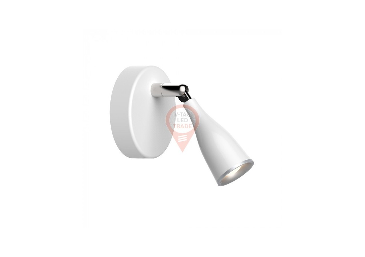 Applique Murale 4,5W Corps Blanc Blanc Naturel