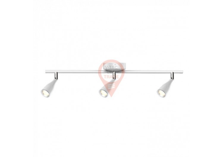 Applique Murale 3 x 4,5W Corps Blanc Blanc Chaud