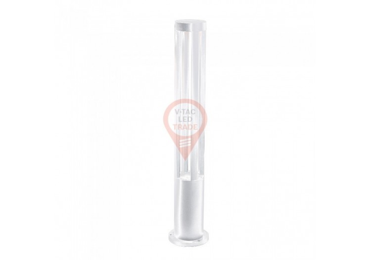 Applique Murale LED 10W Corps Blanc 80cm Hauteur 6400K