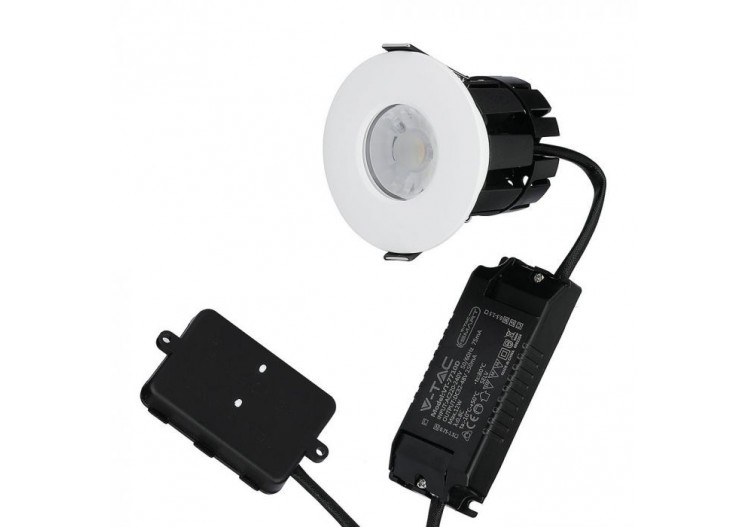10W LED Downlight Bluetooth résistant au feu CCT variable variable IP65