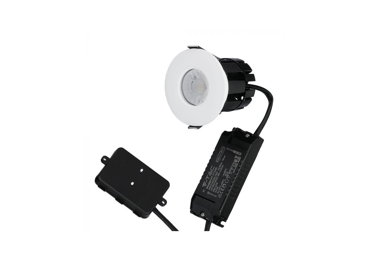 10W LED Downlight Bluetooth résistant au feu CCT variable variable IP65