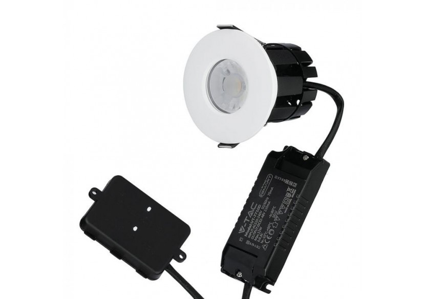 10W LED Downlight Bluetooth résistant au feu CCT variable variable IP65