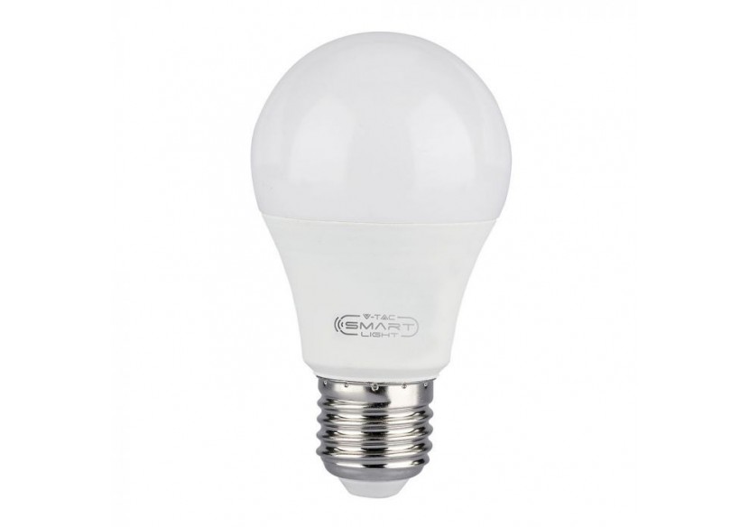 Ampoule LED - 11W E27 A60 SMART WIFI RGB Blanc Blanc Chaud