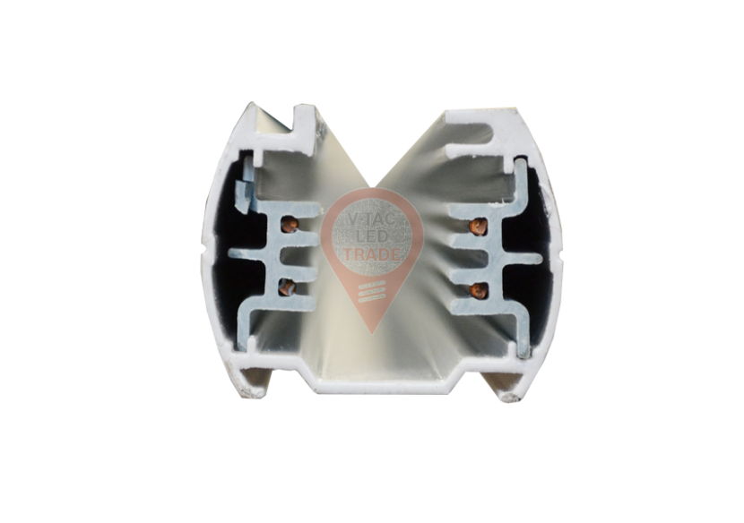 Piste blanche à 4 conducteurs de 1 mètre