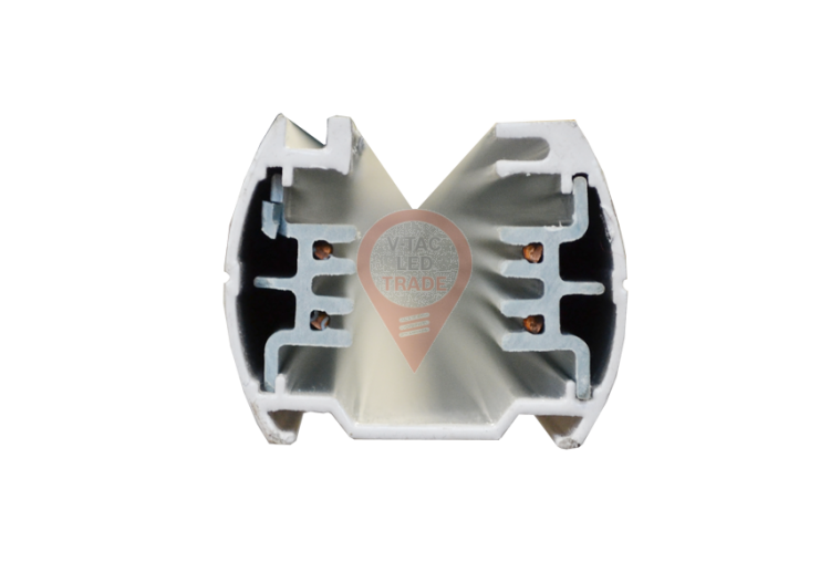 Piste blanche à 4 conducteurs de 1,5 mètres