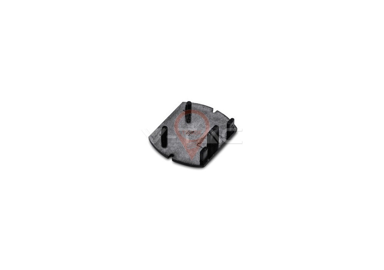 Embout de rail noir