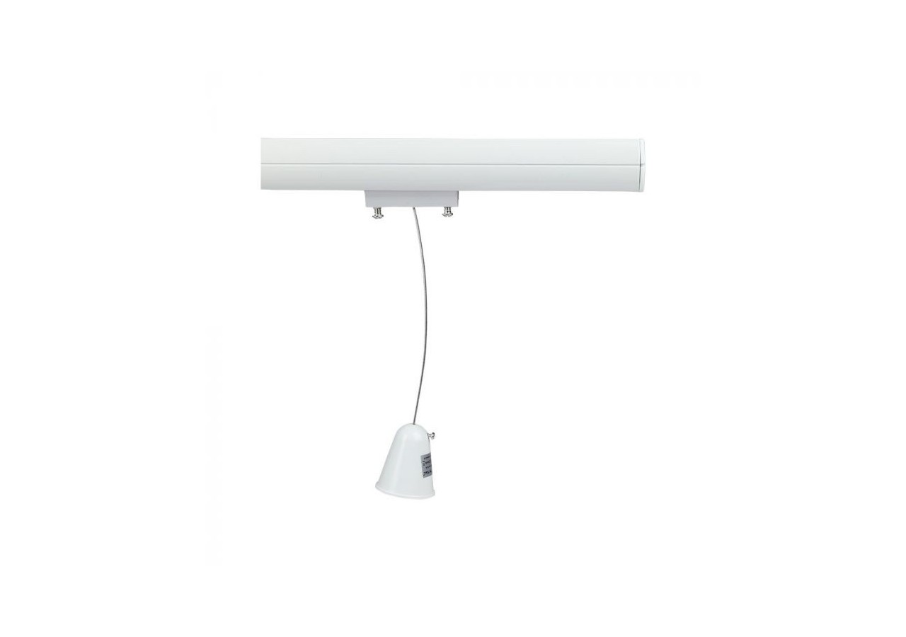 Kit d'éclairage sur rail suspendu 1M/4 lignes blanc