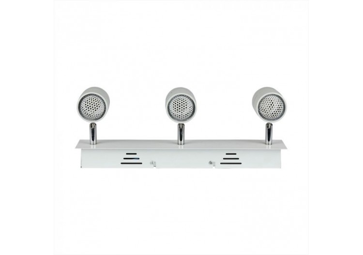 Corps blanc de montage en surface 3 * GU10