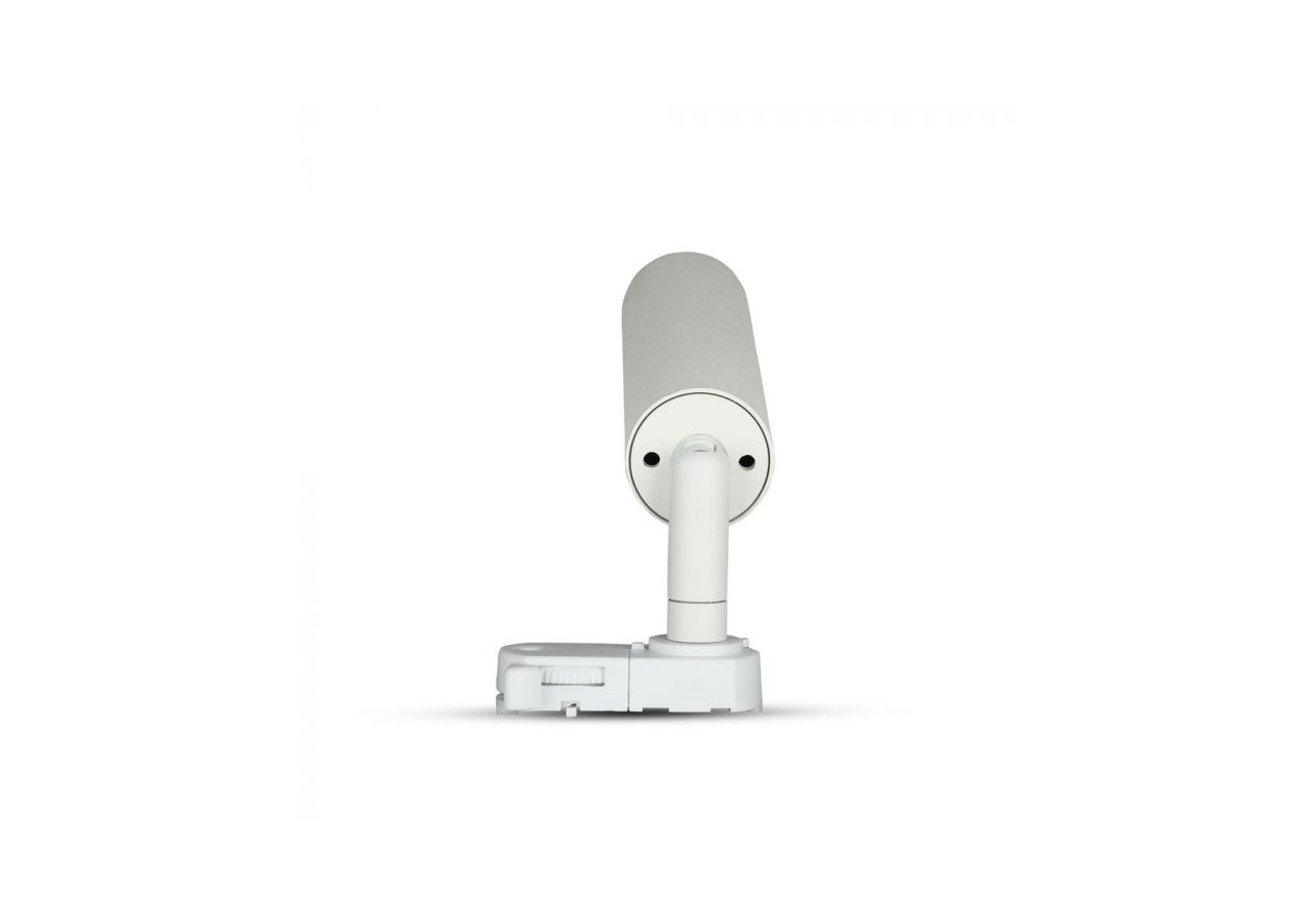 Spot LED sur Rail 7W SAMSUNG CHIP Corps Blanc Blanc Chaud